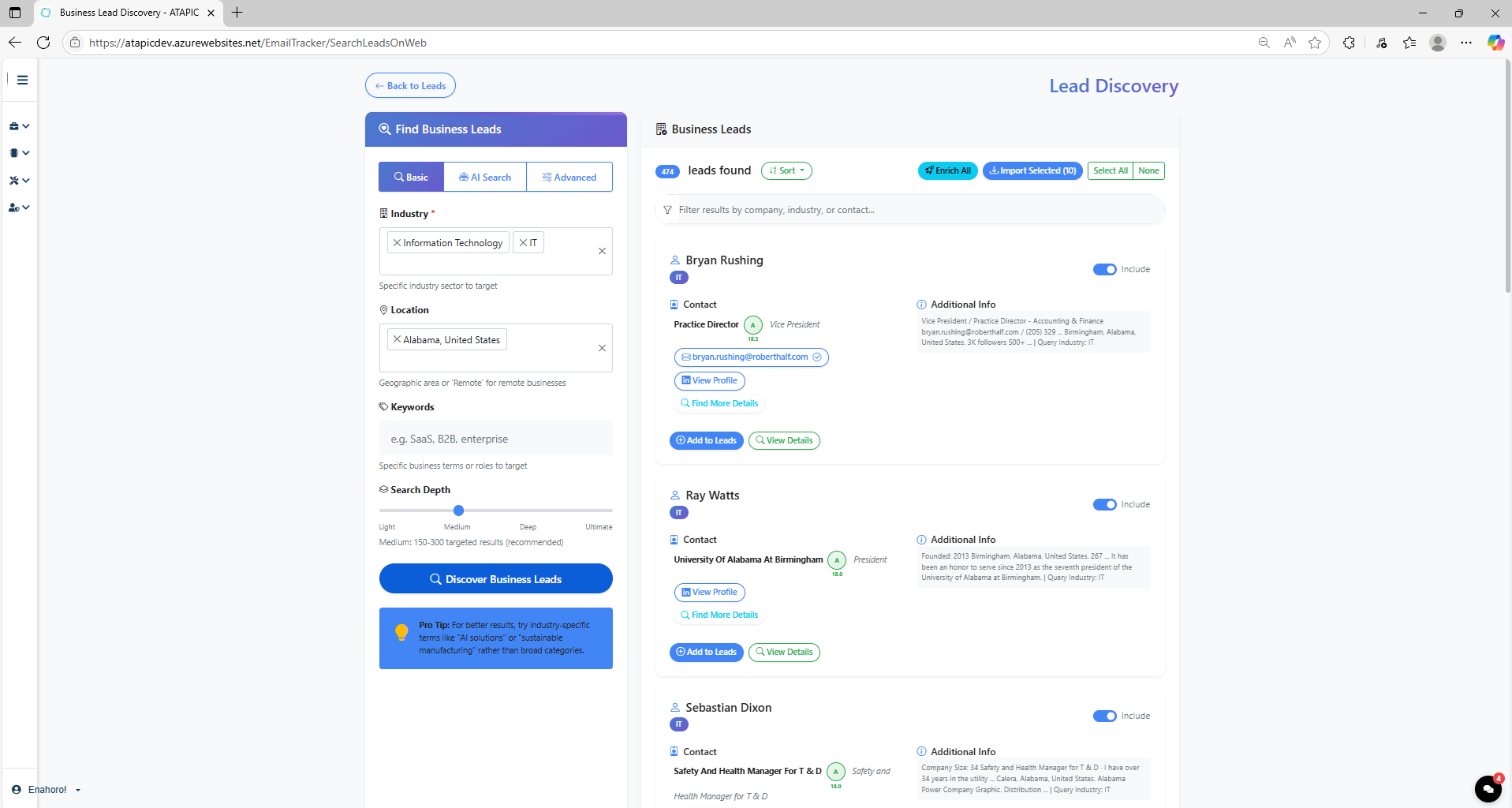 Lead Generation Platform